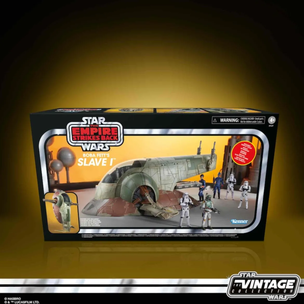 Hasbro - SLAVE 1 BOBA FETT - Star Wars VINTAGE COLLECTION 1/9.5