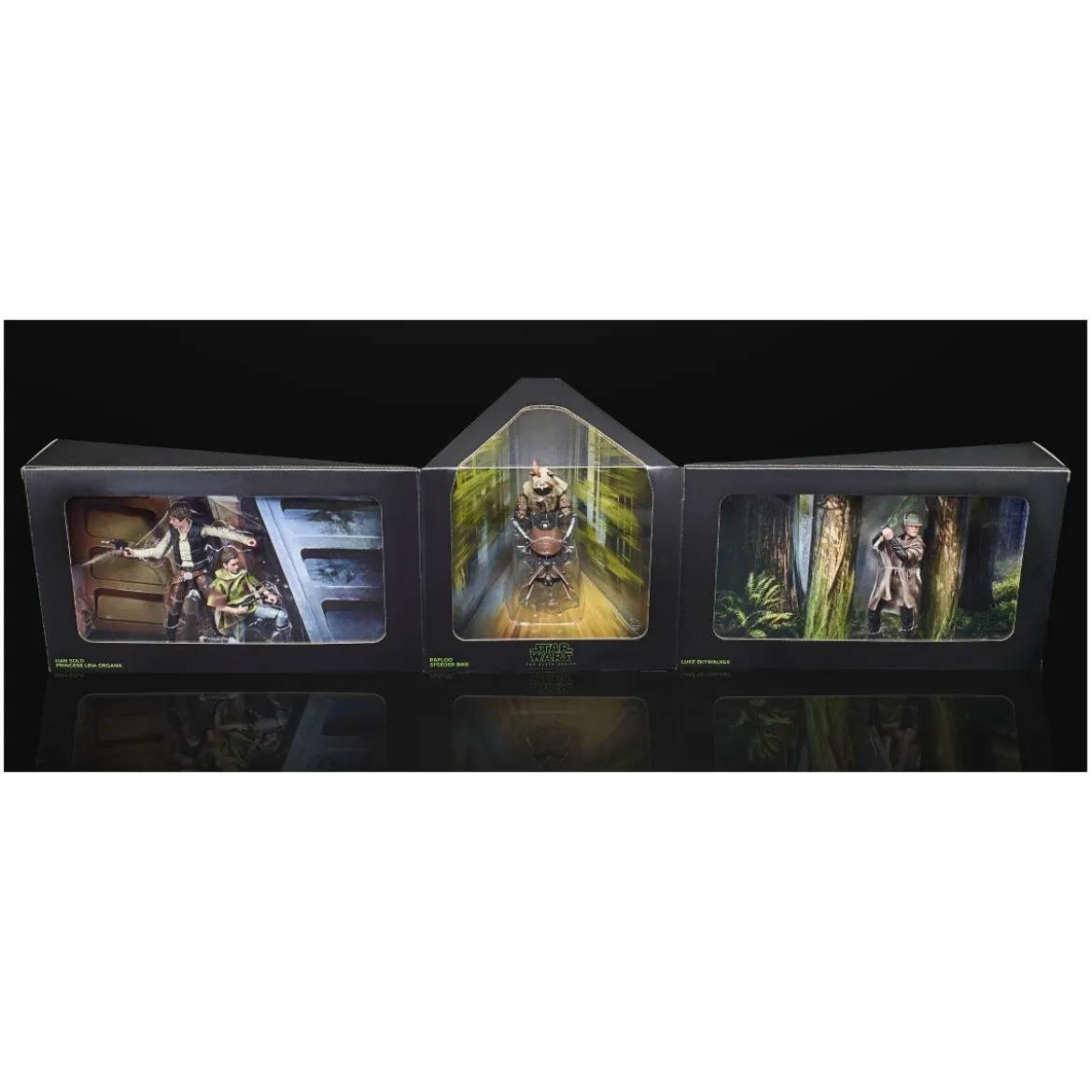 Hasbro Star Wars Pulse Con SDCC - Heroes of Endor - Black Series Exclusive