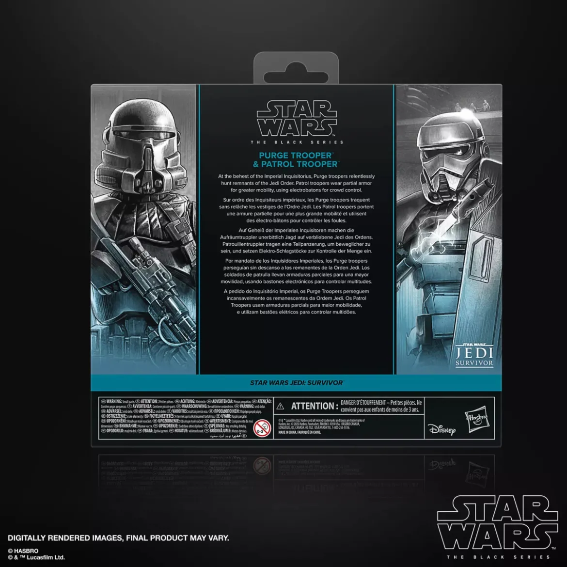 Hasbro Star Wars The Black Series - Purge Trooper & Patrol Trooper - Jedi: Survivor