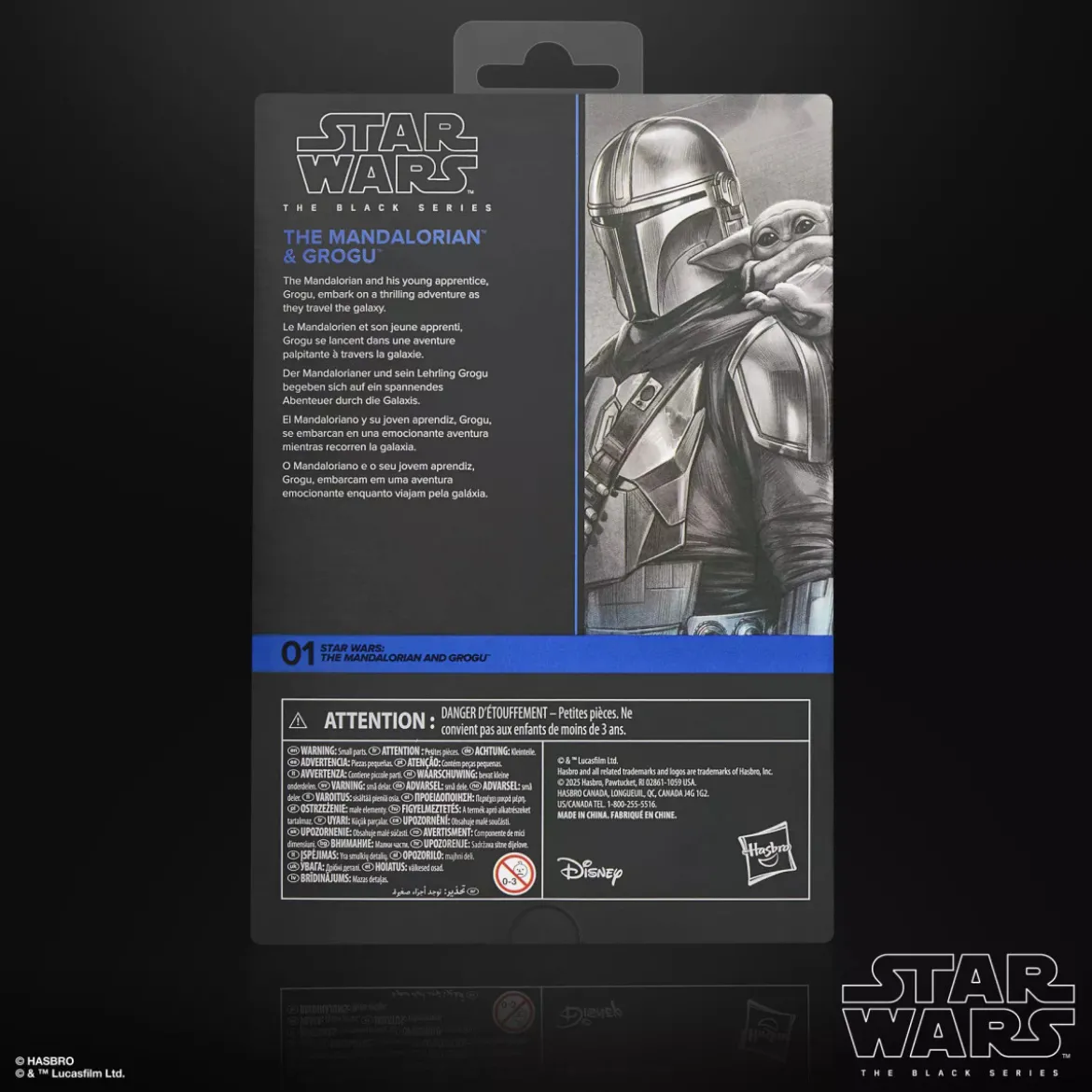Hasbro Star Wars The Black Series - The Mandalorian & Grogu