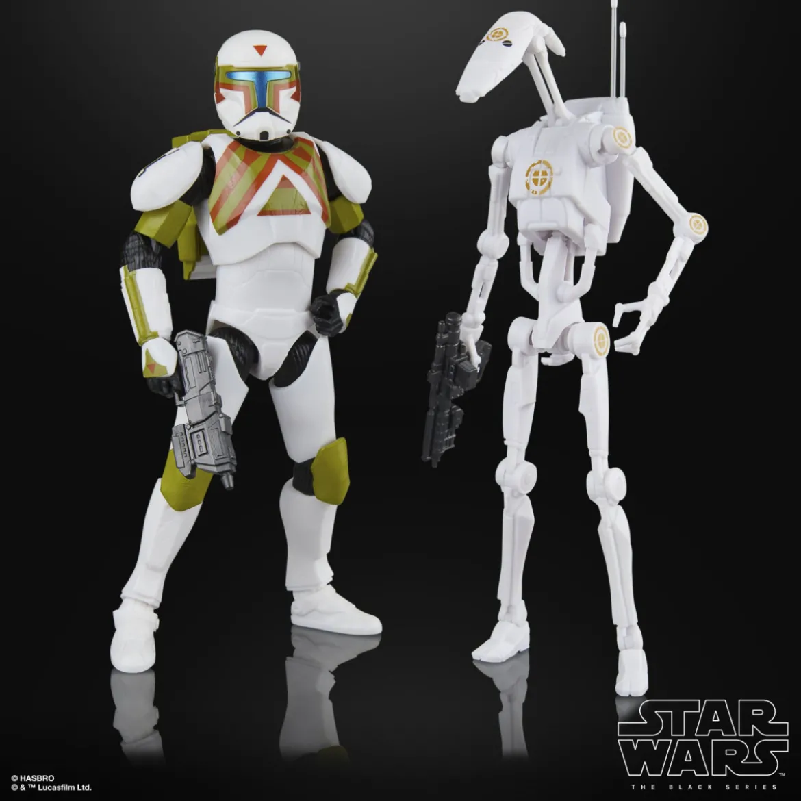 Hasbro Star Wars The Black Series - Clone Commando & B1 Battle Droid 2-Pack (Star Wars: Battlefront II)