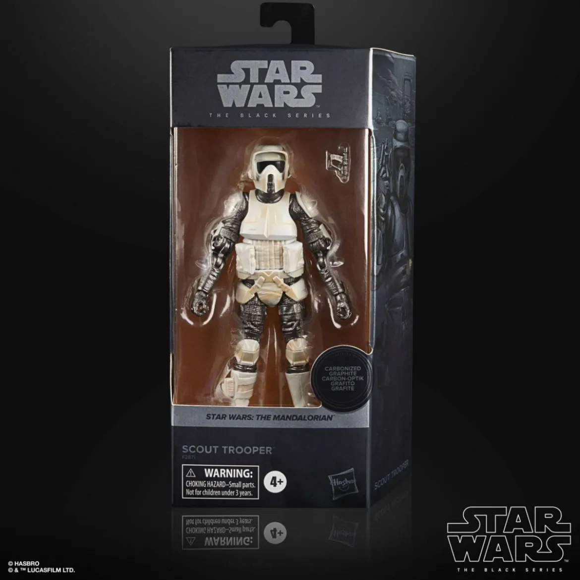 Hasbro Star Wars The Black Series Carbonized Scout Trooper