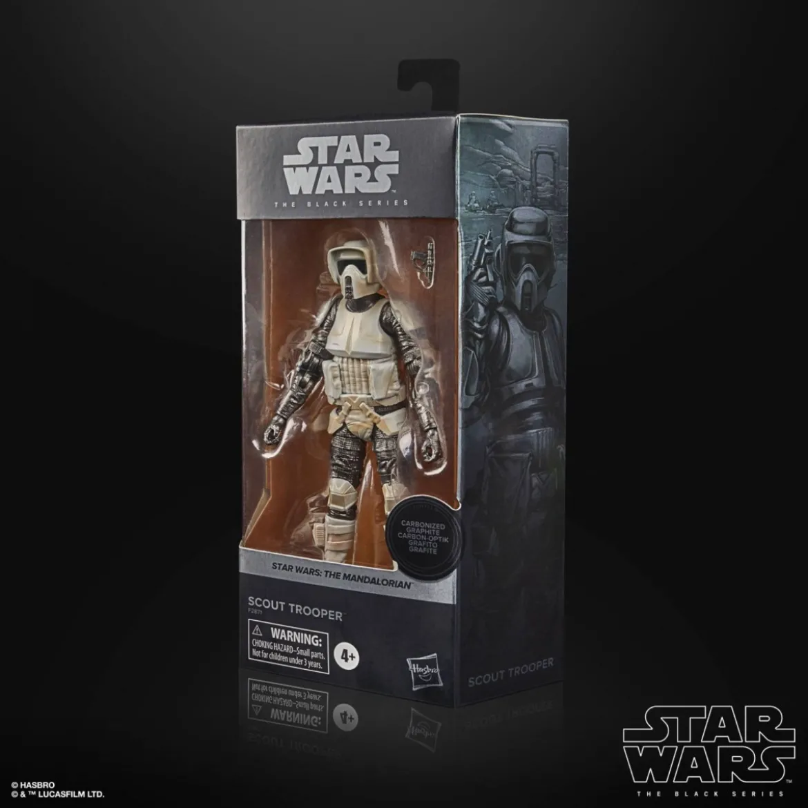 Hasbro Star Wars The Black Series Carbonized Scout Trooper
