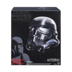 Hasbro Star Wars The Black Series - Casque électronique Shadow Trooper - Star Wars Battlefront