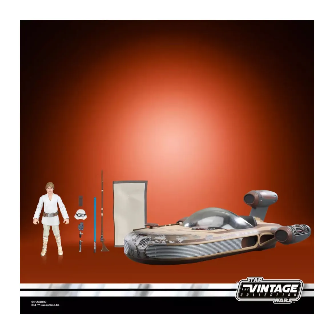 Hasbro - Star Wars The Vintage Collection - Landspeeder & Luke Skywalker