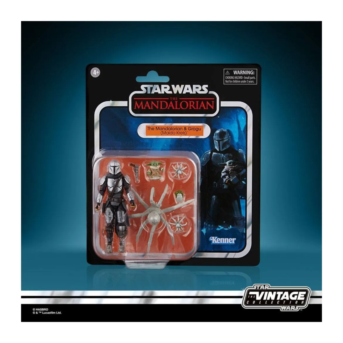 Hasbro - The Mandalorian & Grogu Maldo Kreis - The Mandalorian Star Wars Vintage Collection