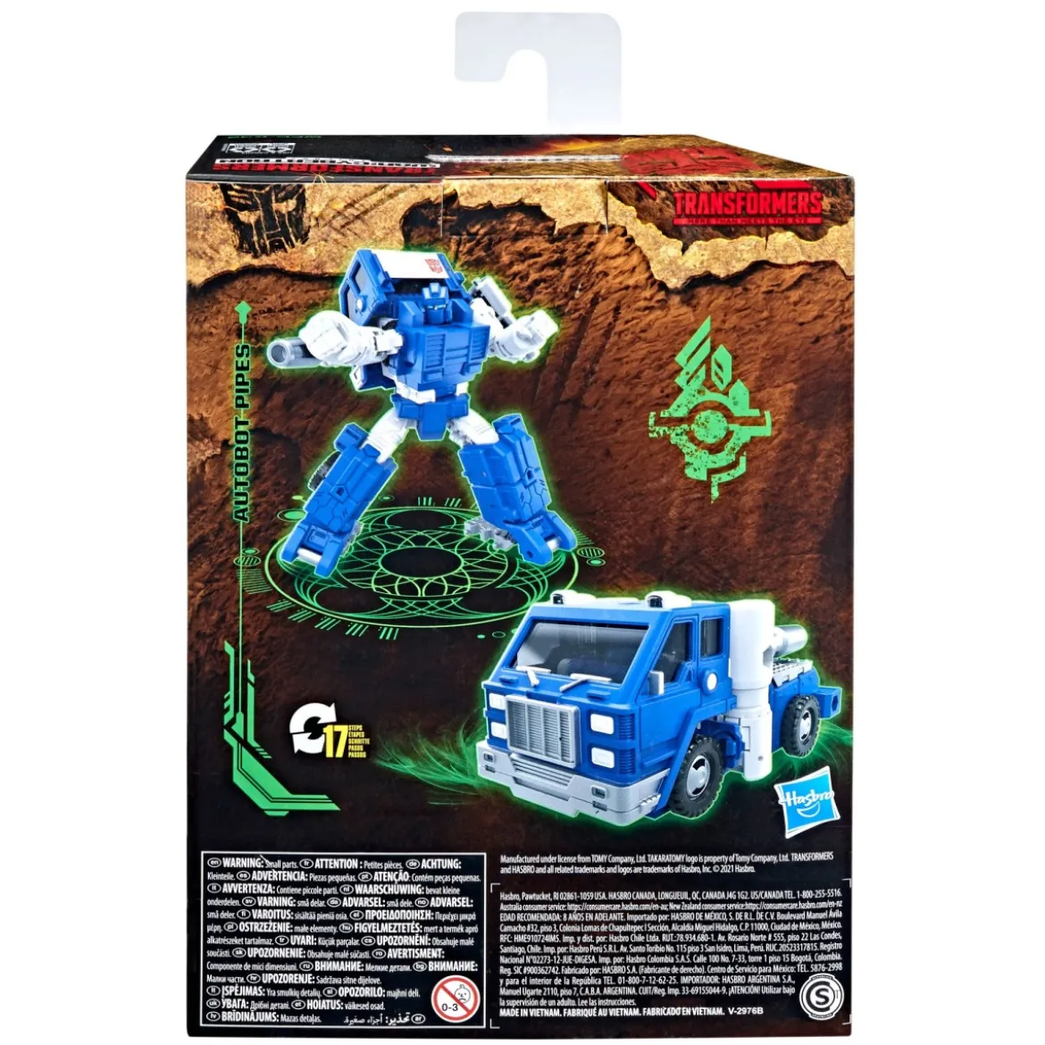 Hasbro - Transformers Generations - Kingdom Deluxe Autobot Pipes - War for Cybertron