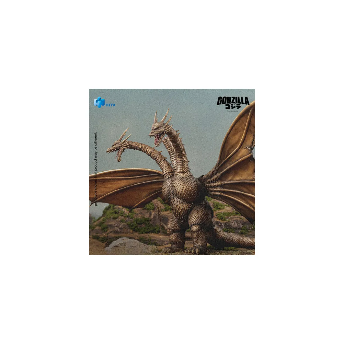 HIYA TOYS - Exquisite Basic Series 1/12 - KING GHIDORAH BATTLE DAMAGED Version - Godzilla vs. King Ghidorah (1991)
