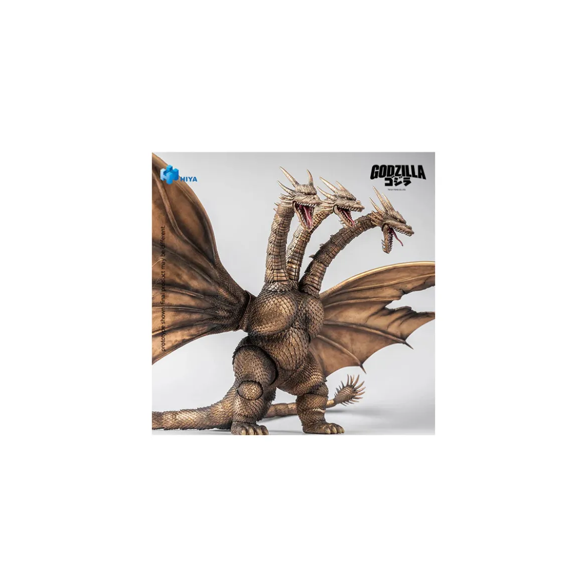 HIYA TOYS - Exquisite Basic Series 1/12 - KING GHIDORAH BATTLE DAMAGED Version - Godzilla vs. King Ghidorah (1991)