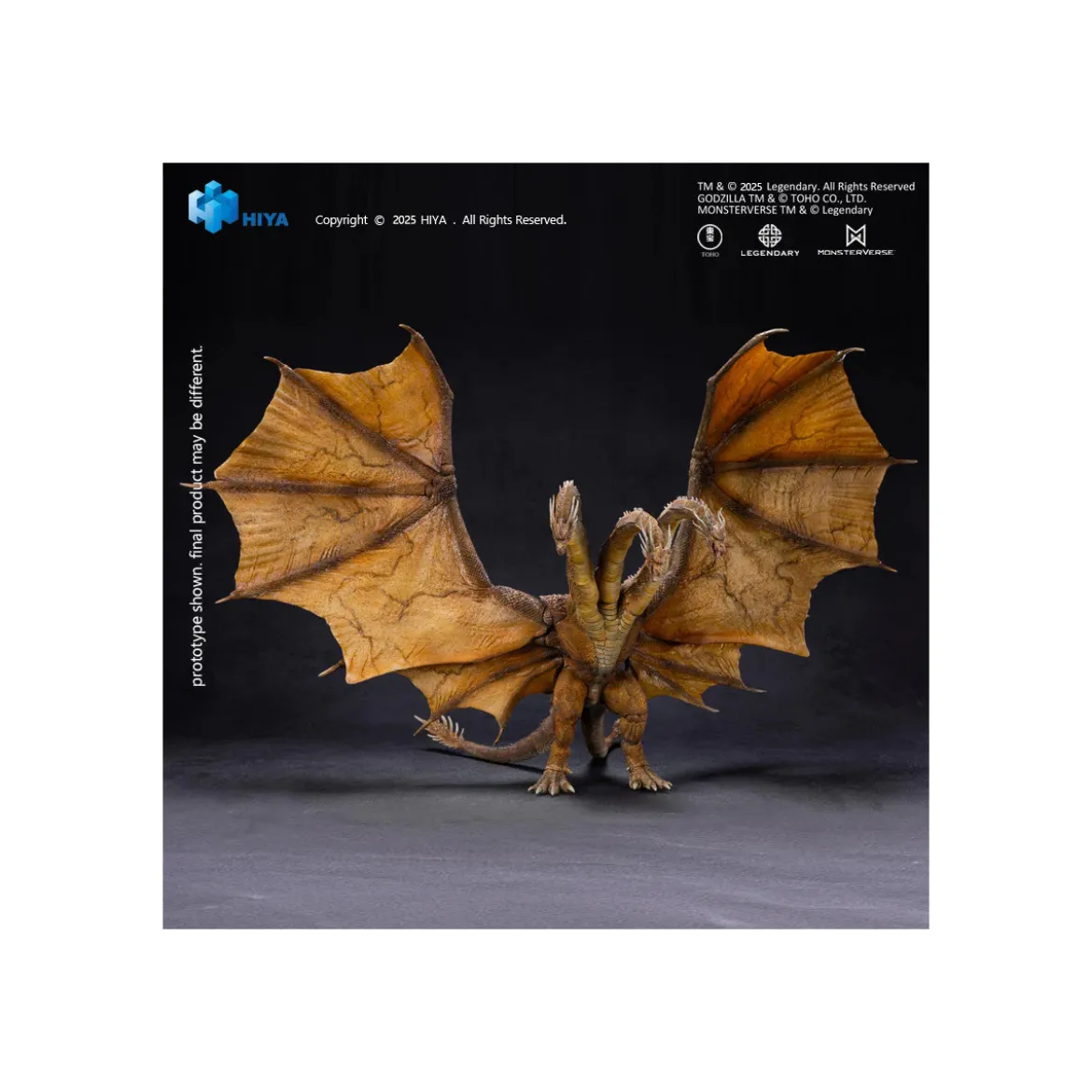 HIYA TOYS - Exquisite Basic Series 1/12 - King Ghidorah 2.0 - Godzilla King of the Monsters (2019)