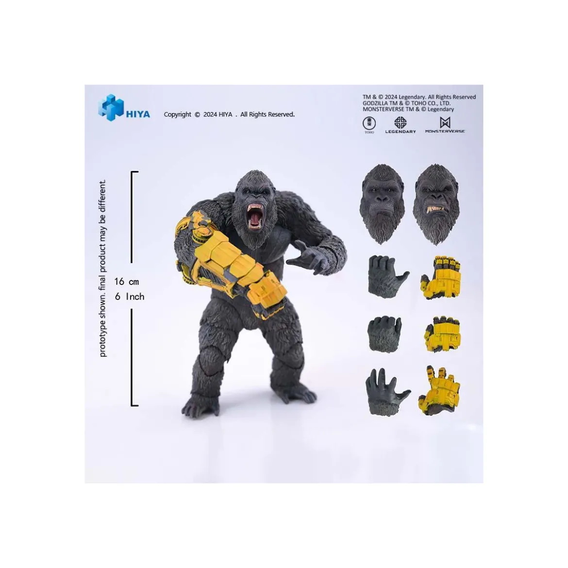 HIYA TOYS - Exquisite Basic Series - Kong B.E.A.S.T. Glove Ver. - Godzilla x Kong: The New Empire (2024)
