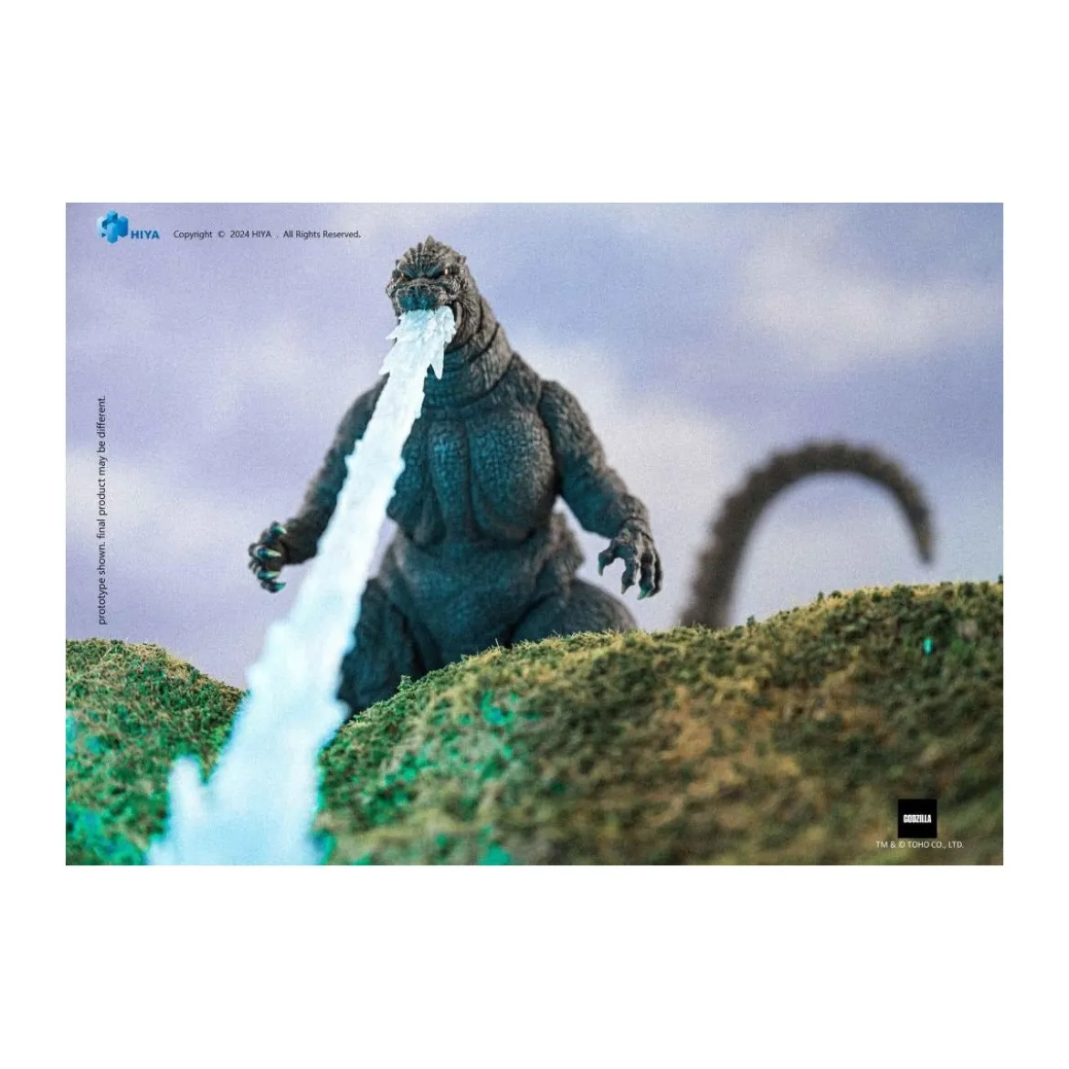 HIYA TOYS - Exquisite Basic Series 1/12 - Godzilla vs King Ghidorah (1991) Heat Ray Hokkaido Version