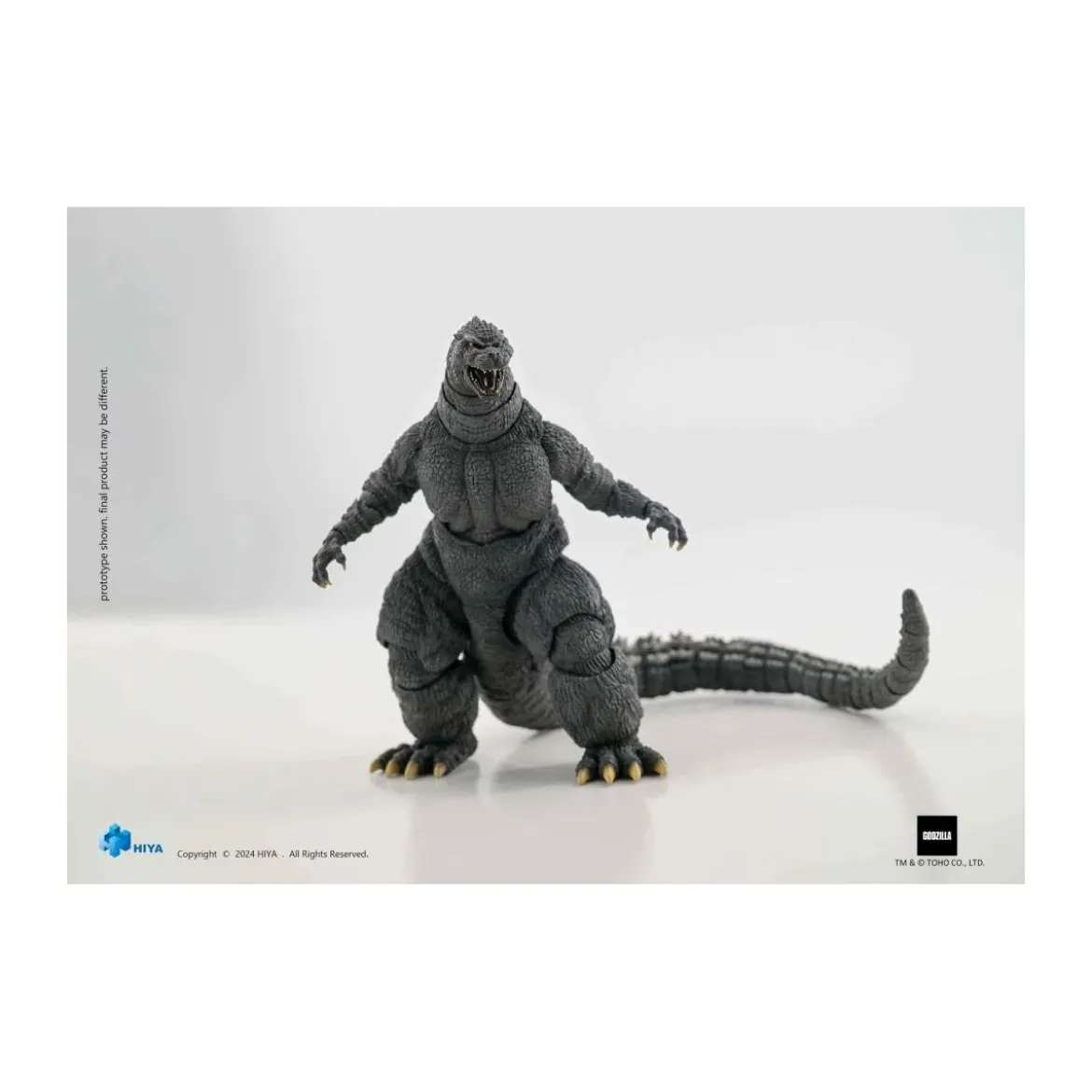 HIYA TOYS - Exquisite Basic Series 1/12 - Godzilla vs King Ghidorah (1991) Heat Ray Hokkaido Version