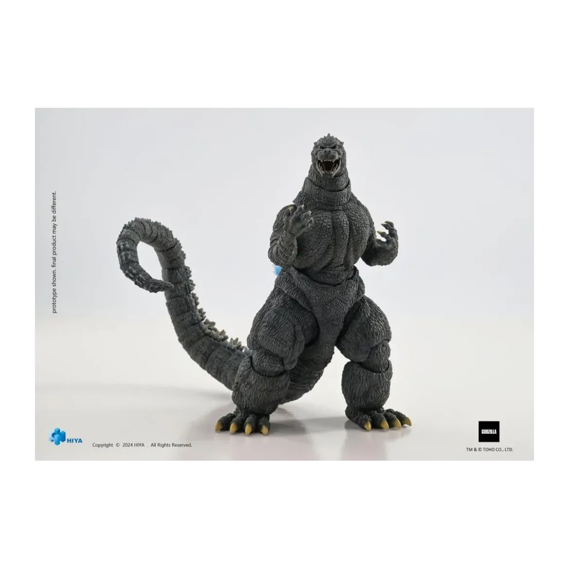 HIYA TOYS - Exquisite Basic Series 1/12 - Godzilla vs King Ghidorah (1991) Heat Ray Hokkaido Version