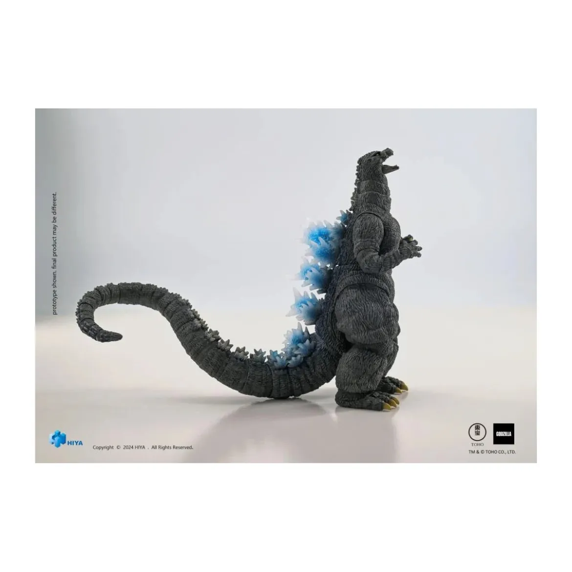 HIYA TOYS - Exquisite Basic Series 1/12 - Godzilla vs King Ghidorah (1991) Heat Ray Hokkaido Version