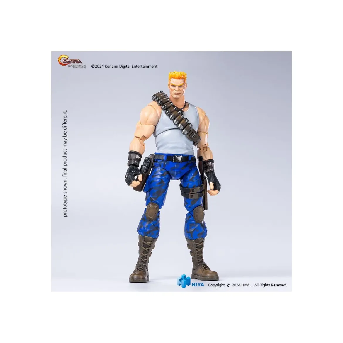 HIYA TOYS - Exquisite Basic Series 1/12 - CONTRA OPERATION GALUGA Bill Rizer