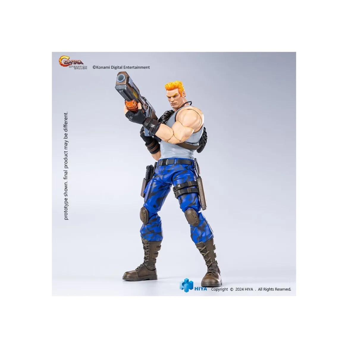 HIYA TOYS - Exquisite Basic Series 1/12 - CONTRA OPERATION GALUGA Bill Rizer