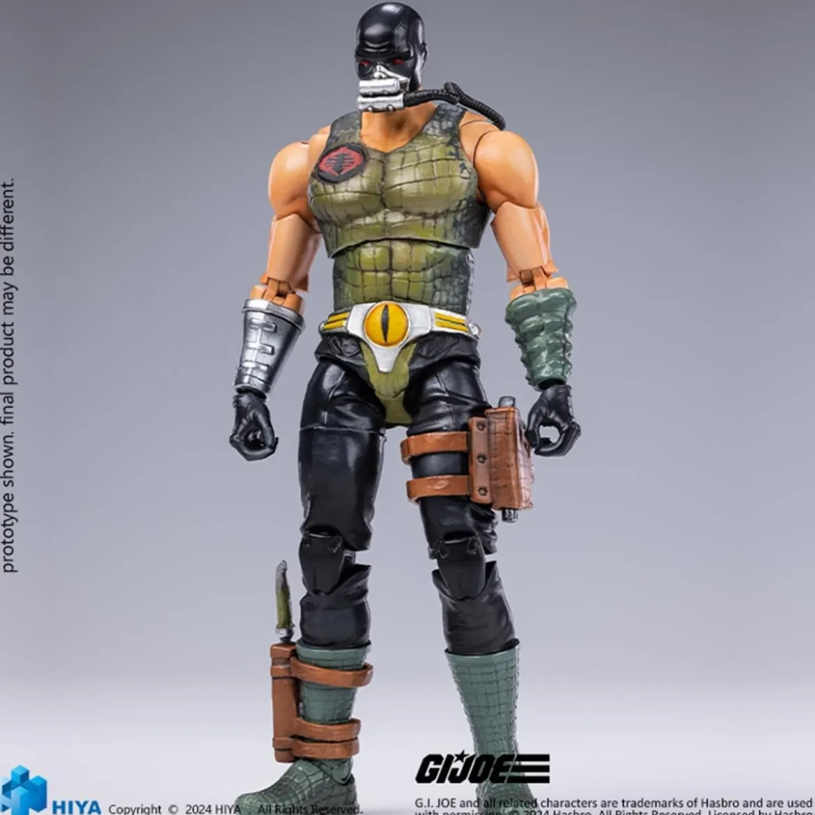 HIYA TOYS - Exquisite Mini Series 1/18 - G.I.Joe - Croc Master & Fiona