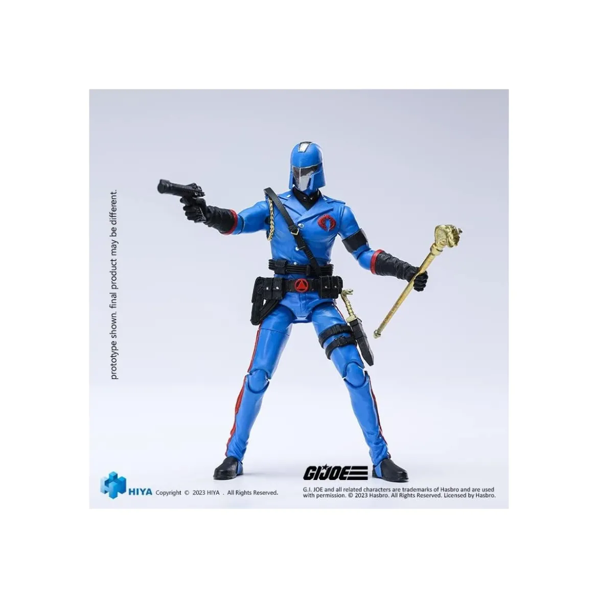 HIYA TOYS - Exquisite Mini Series 1/18 - G.I.Joe - Cobra Commander