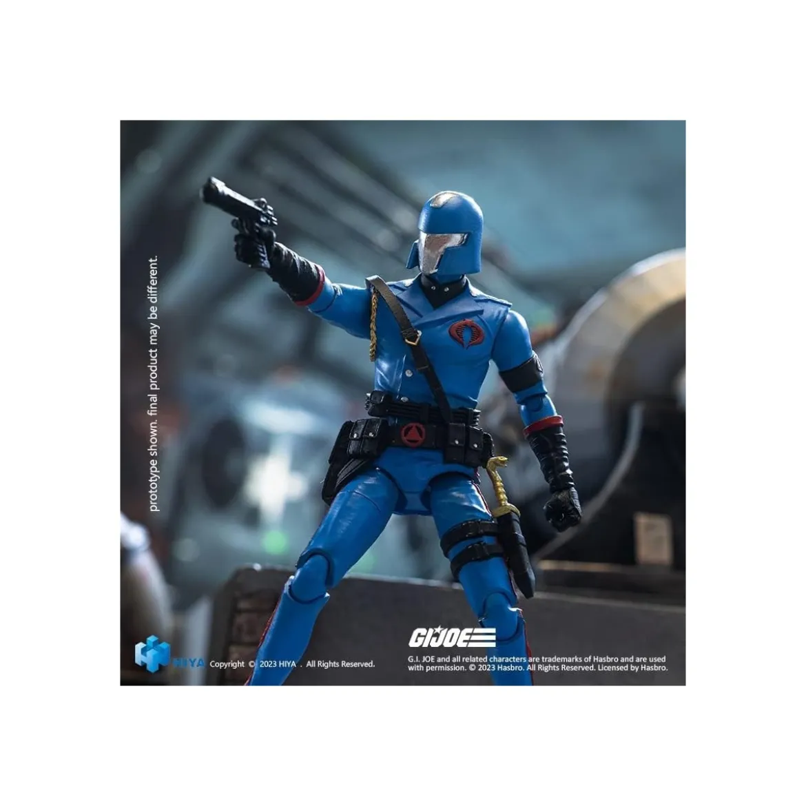 HIYA TOYS - Exquisite Mini Series 1/18 - G.I.Joe - Cobra Commander