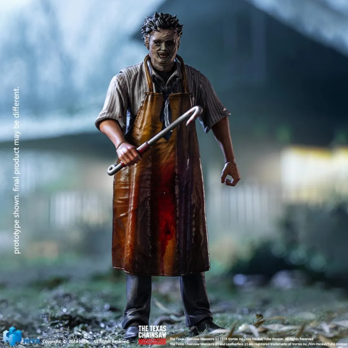 HIYA TOYS - Exquisite Mini Series 1/18 - Leatherface - The Texas Chainsaw Massacre (1974)