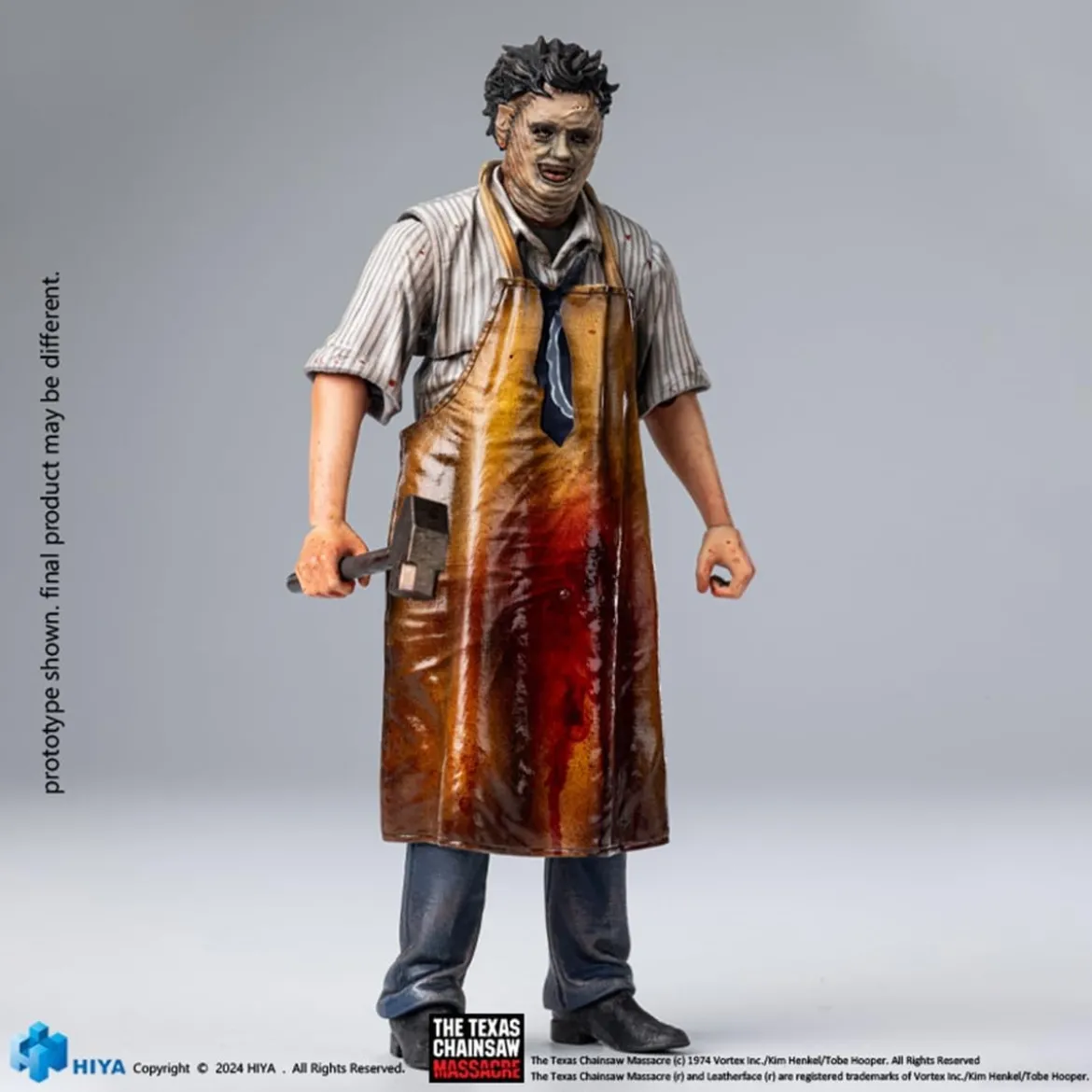 HIYA TOYS - Exquisite Mini Series 1/18 - Leatherface - The Texas Chainsaw Massacre (1974)