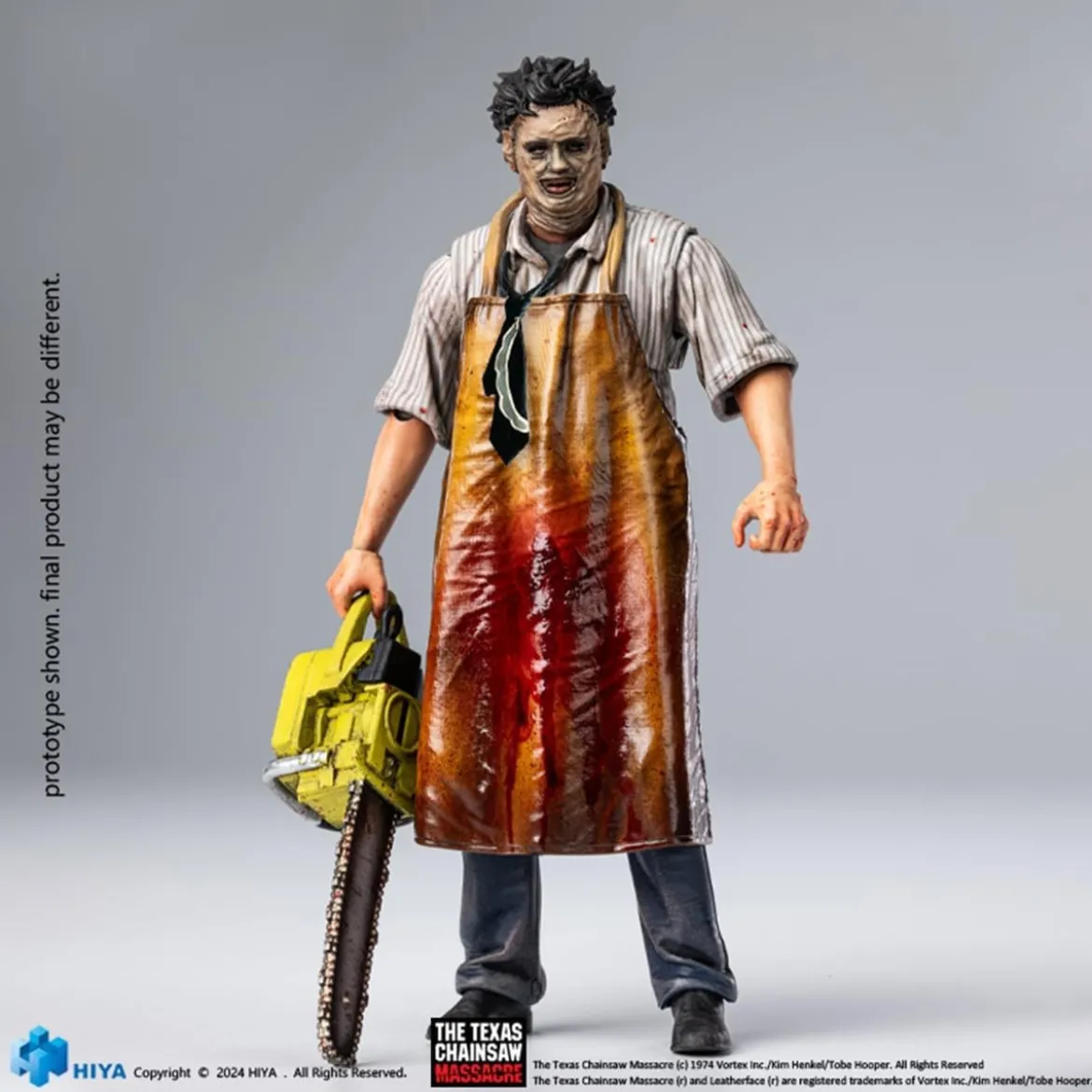 HIYA TOYS - Exquisite Mini Series 1/18 - Leatherface - The Texas Chainsaw Massacre (1974)