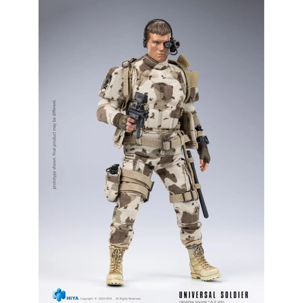 HIYA TOYS - Exquisite Super Series 1/12 - Universal Soldier (1992) Andrew Scott