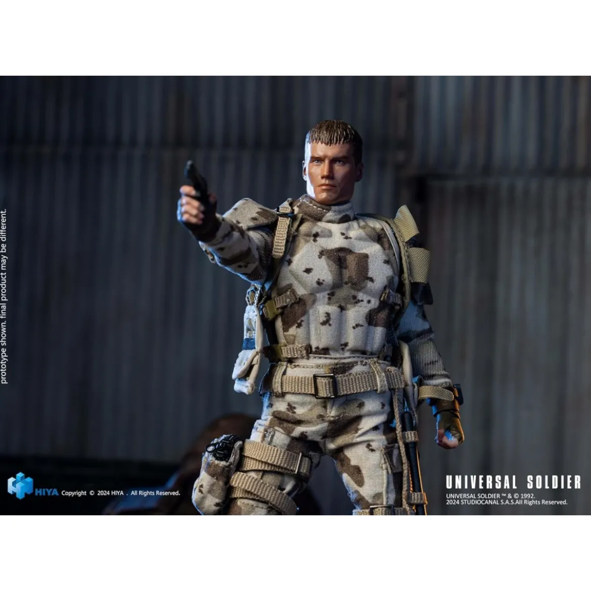 HIYA TOYS - Exquisite Super Series 1/12 - Universal Soldier (1992) Andrew Scott