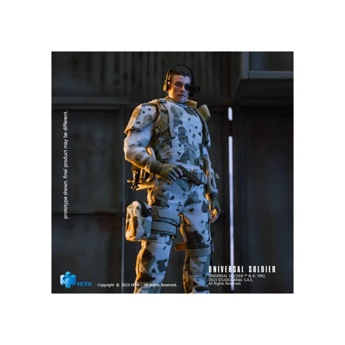 HIYA TOYS - Exquisite Super Series 1/12 - Universal Soldier (1992) Luc Deveraux JCVD