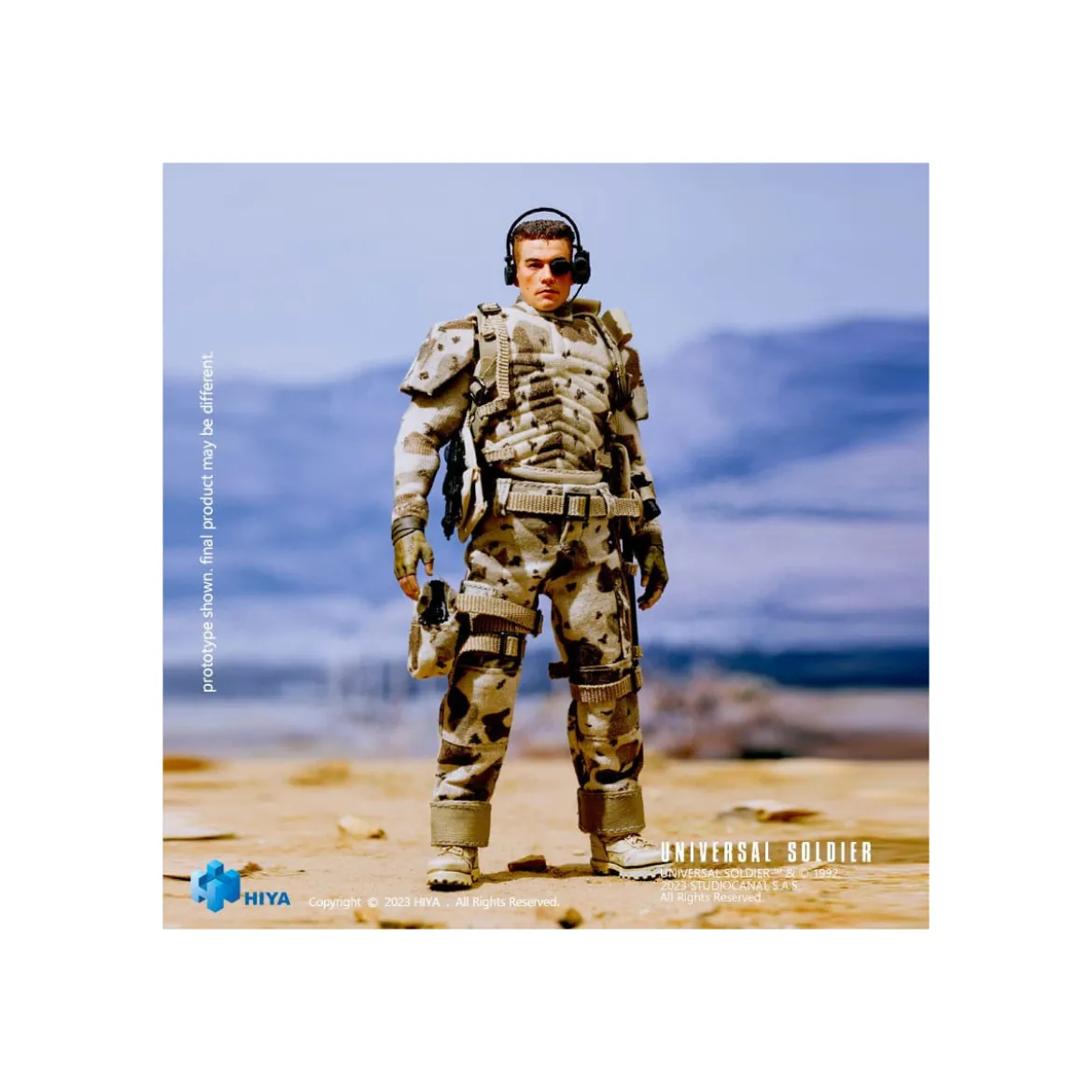 HIYA TOYS - Exquisite Super Series 1/12 - Universal Soldier (1992) Luc Deveraux JCVD