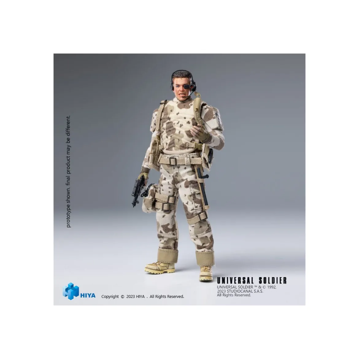 HIYA TOYS - Exquisite Super Series 1/12 - Universal Soldier (1992) Luc Deveraux JCVD
