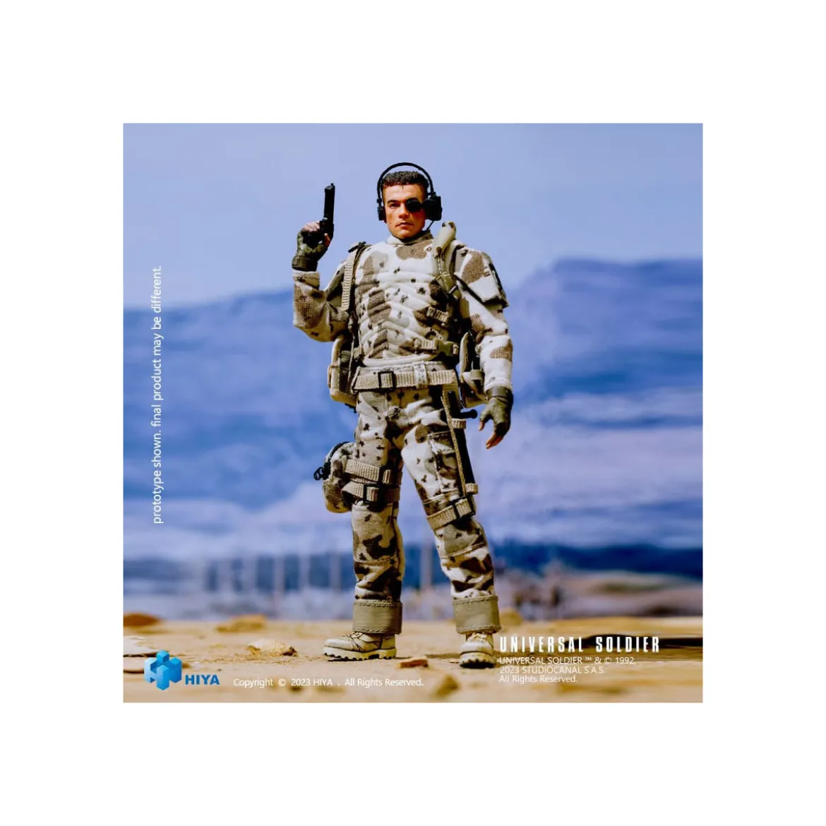 HIYA TOYS - Exquisite Super Series 1/12 - Universal Soldier (1992) Luc Deveraux JCVD