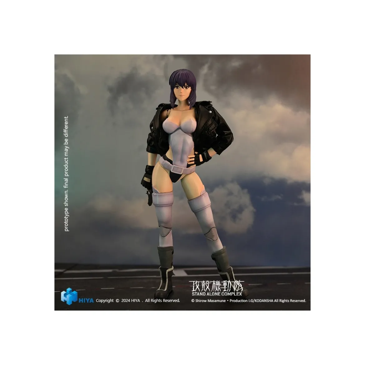 HIYA TOYS - Exquisite Super Series - MOTOKO KUSANAGI 1/12 - GITS Stand Alone Complex