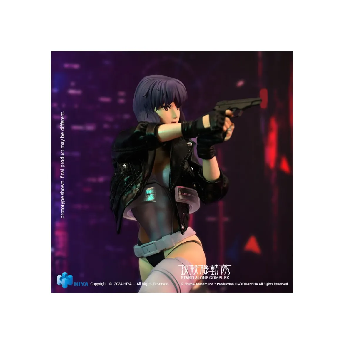 HIYA TOYS - Exquisite Super Series - MOTOKO KUSANAGI 1/12 - GITS Stand Alone Complex