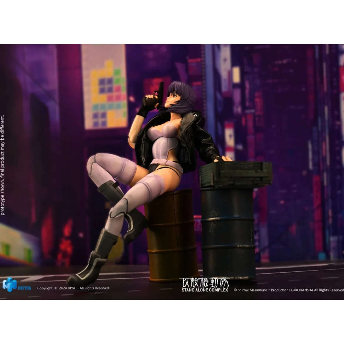 HIYA TOYS - Exquisite Super Series - MOTOKO KUSANAGI 1/12 - GITS Stand Alone Complex