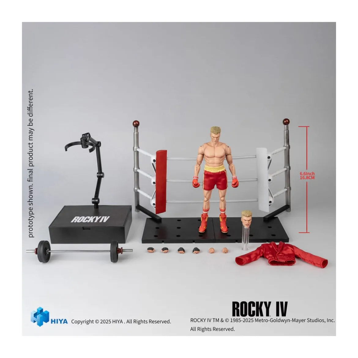 HIYA TOYS - IVAN DRAGO Exquisite Super Series 1/12 - Rocky IV