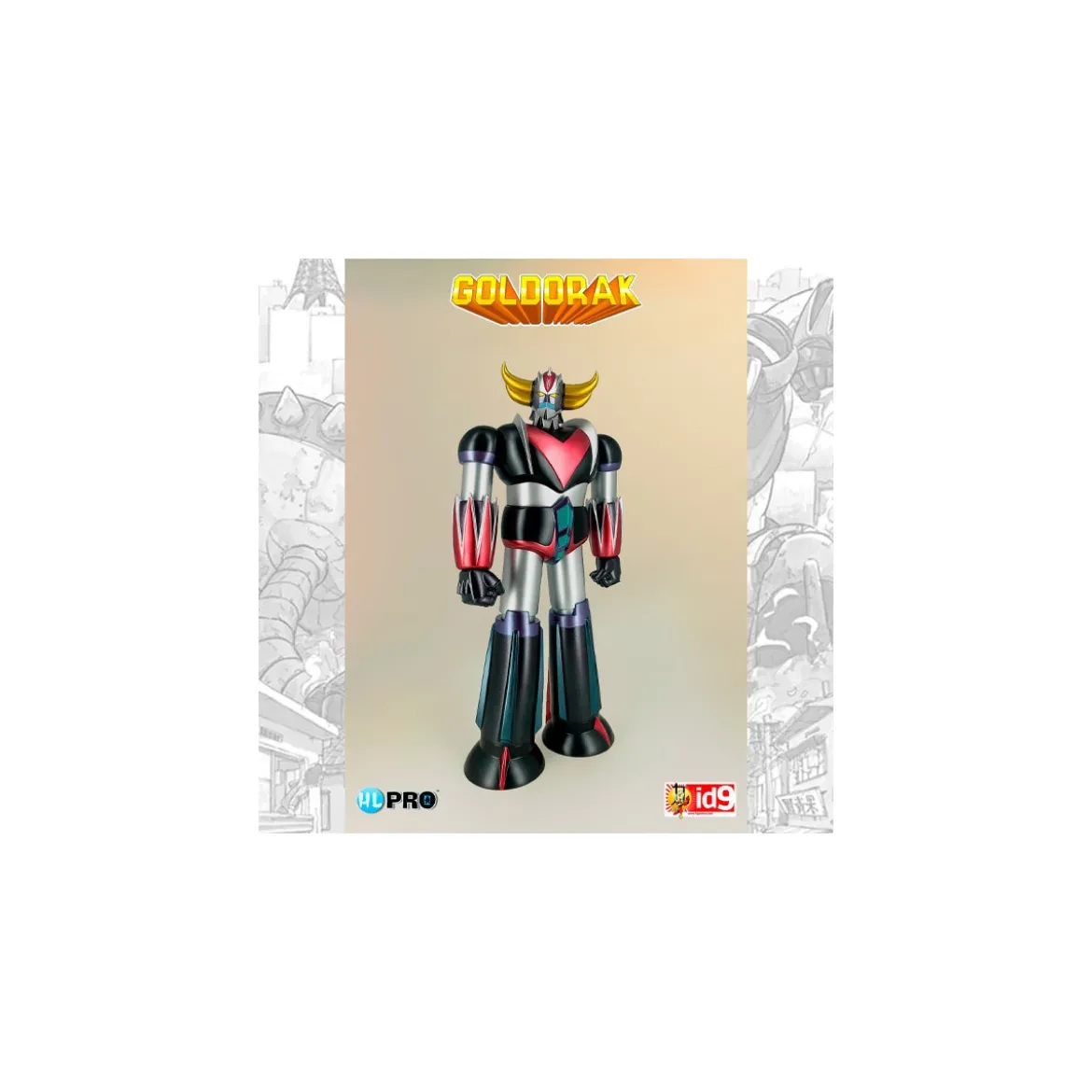 HL Pro - Goldorak Classic Metallic Paint 23cm (Logo Francais)