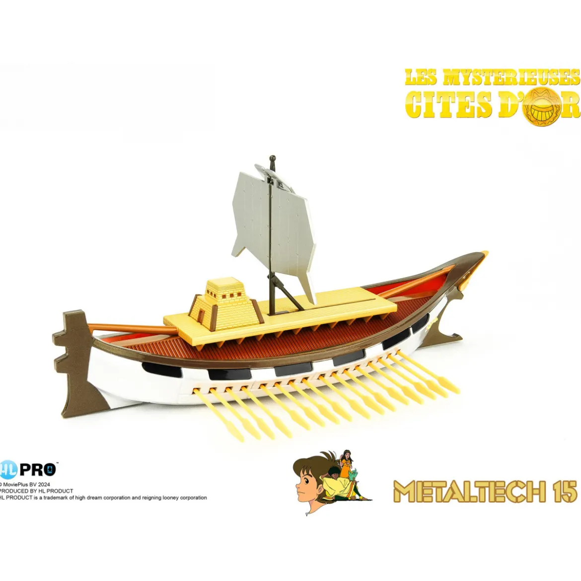 HLPRO Metaltech 15 SOLARIS metallic repaint - Les Mysterieuses Cités d'or