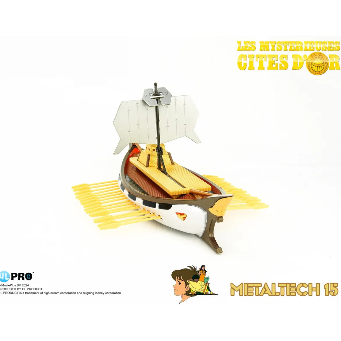 HLPRO Metaltech 15 SOLARIS metallic repaint - Les Mysterieuses Cités d'or