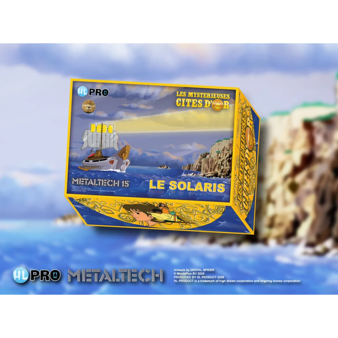 HLPRO Metaltech 15 SOLARIS metallic repaint - Les Mysterieuses Cités d'or