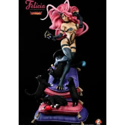 HMO Girls - Felicia 1/4 Black version Darkstalkers - Hand Made Object