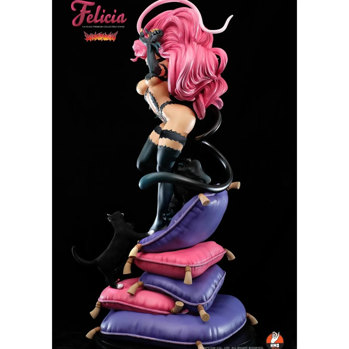 HMO Girls - Felicia 1/4 Black version Darkstalkers - Hand Made Object