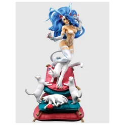 HMO Girls - Felicia 1/4 White version Darkstalkers - Hand Made Object