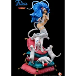 HMO Girls - Felicia 1/4 White version Darkstalkers - Hand Made Object
