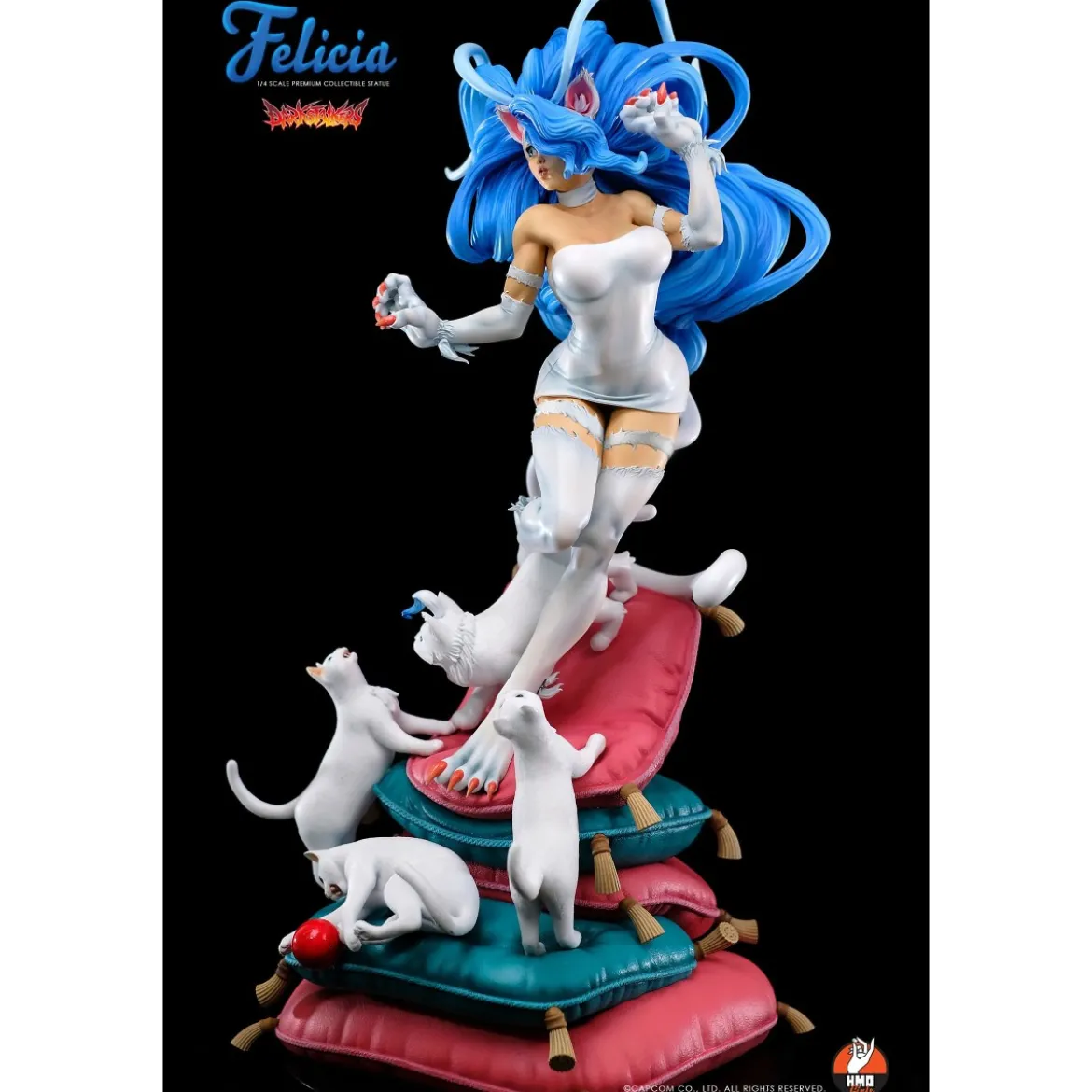 HMO Girls - Felicia 1/4 White version Darkstalkers - Hand Made Object