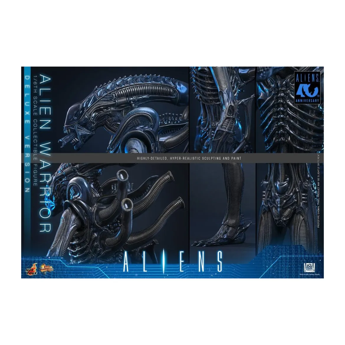 Hot Toys - Aliens - Alien Warrior v2 Deluxe MMS899 1/6