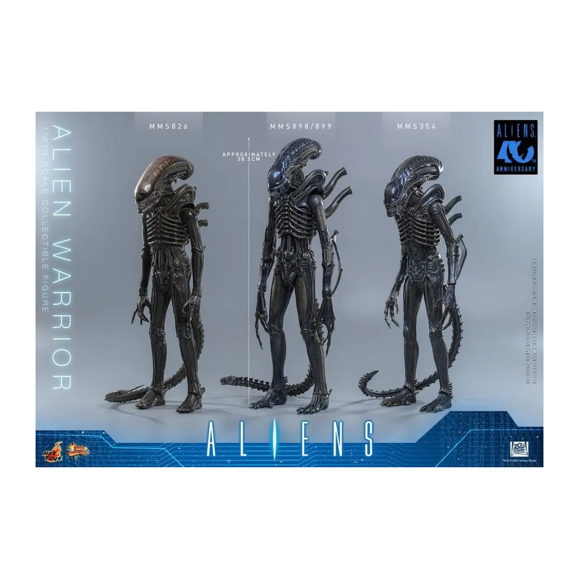Hot Toys - Aliens - Alien Warrior v2 MMS898 1/6