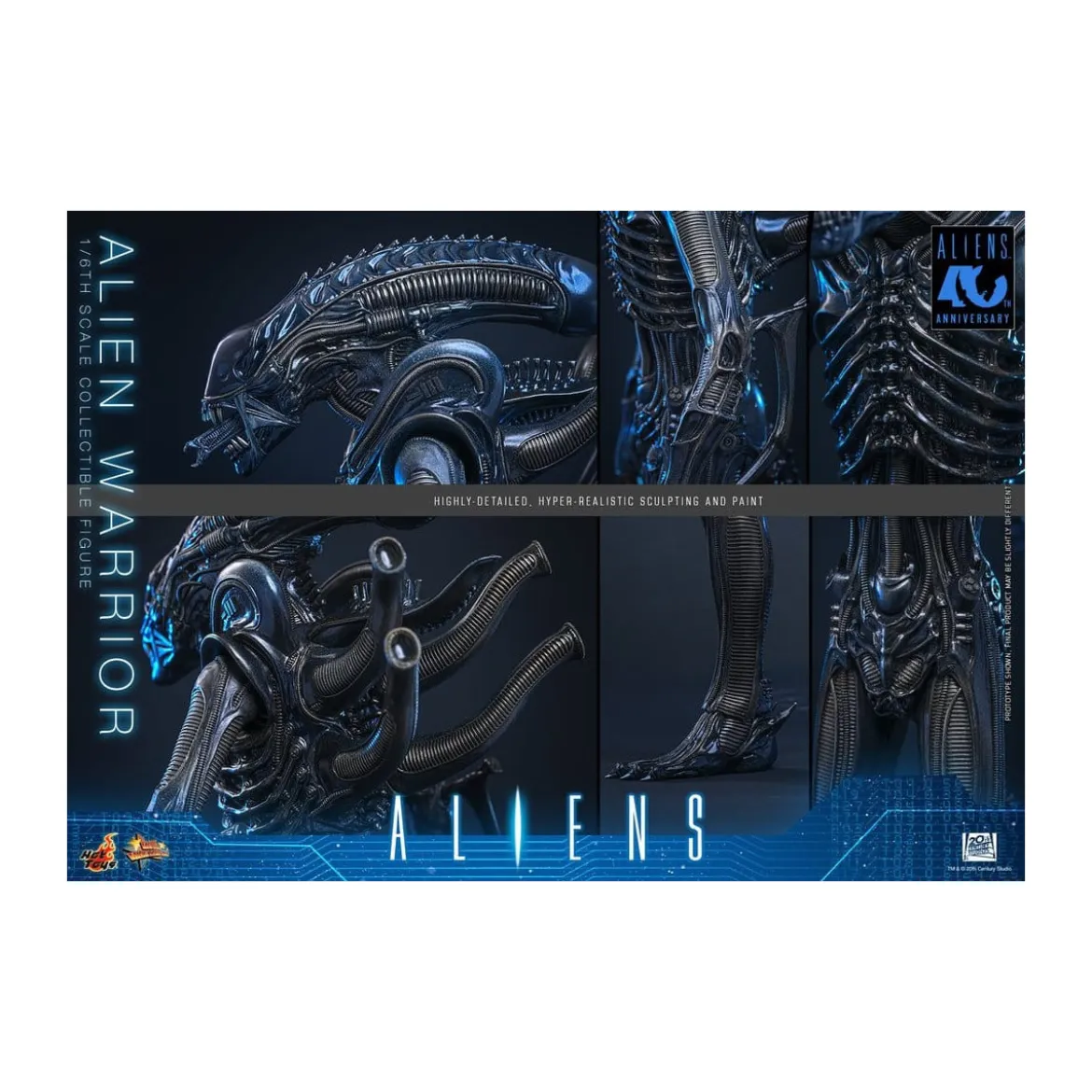 Hot Toys - Aliens - Alien Warrior v2 MMS898 1/6