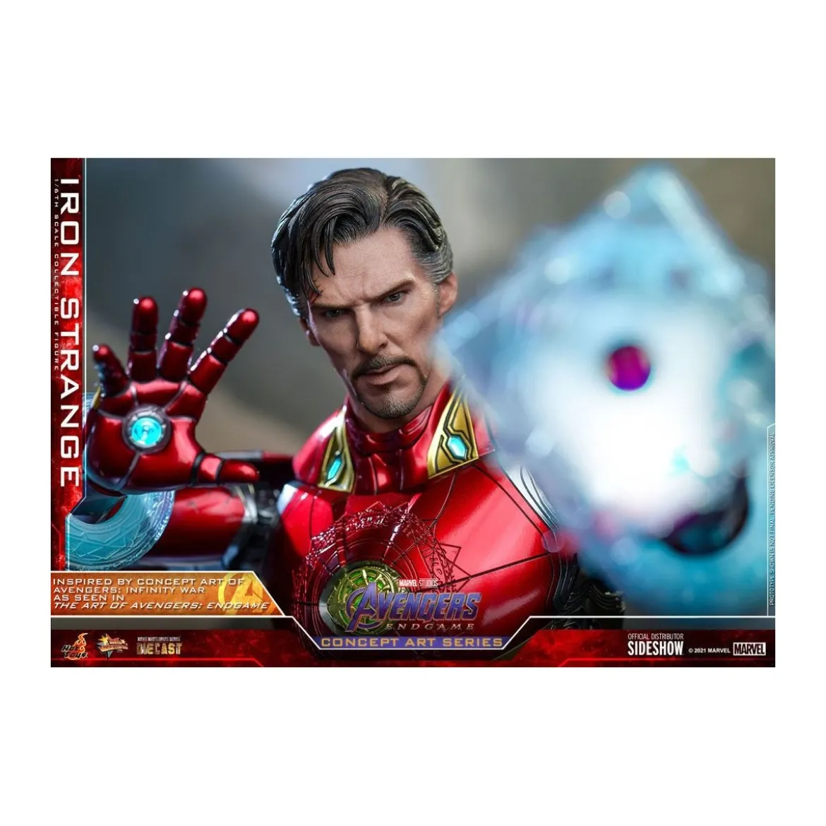 Hot toys 1/6 Avengers: Endgame Iron Strange Concept Art Series PVC 1/6